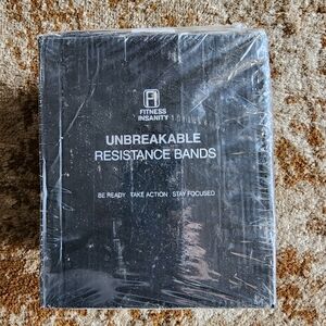 Fitness Insanity Unbreakable Resistance Bands New in box.